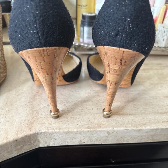 Chanel tweed crystal embellished heels - Picture 4 of 4